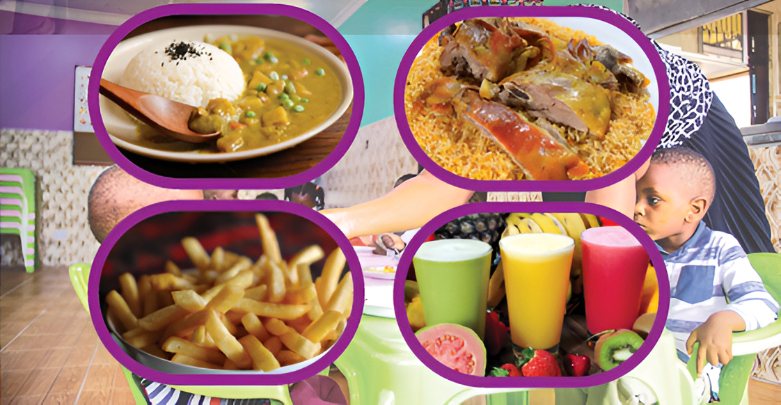 A selection representing meals served at Jubilation Schools